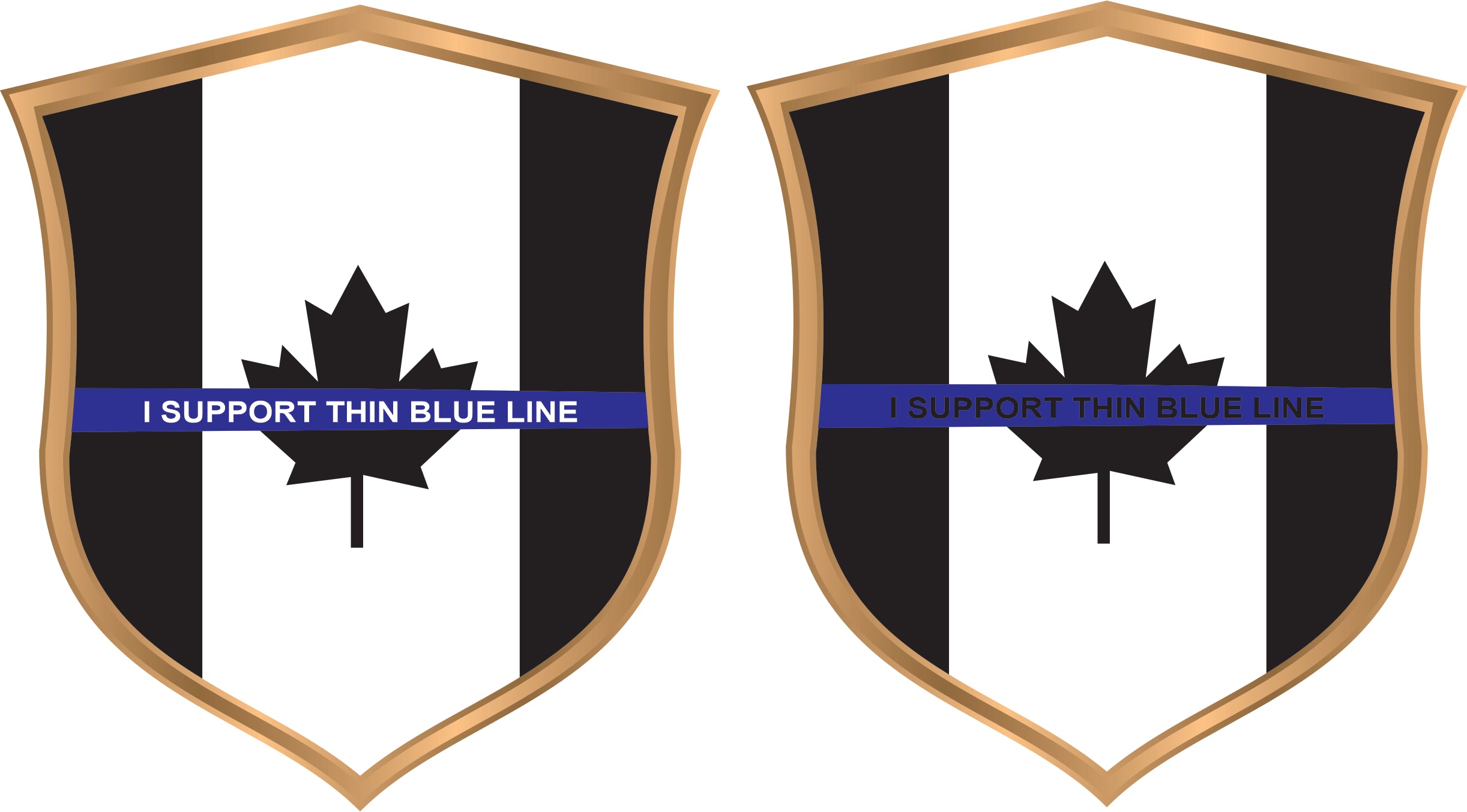 I Support The Thin Blue Line - Decal - Police Lives Matter Decal - Pol